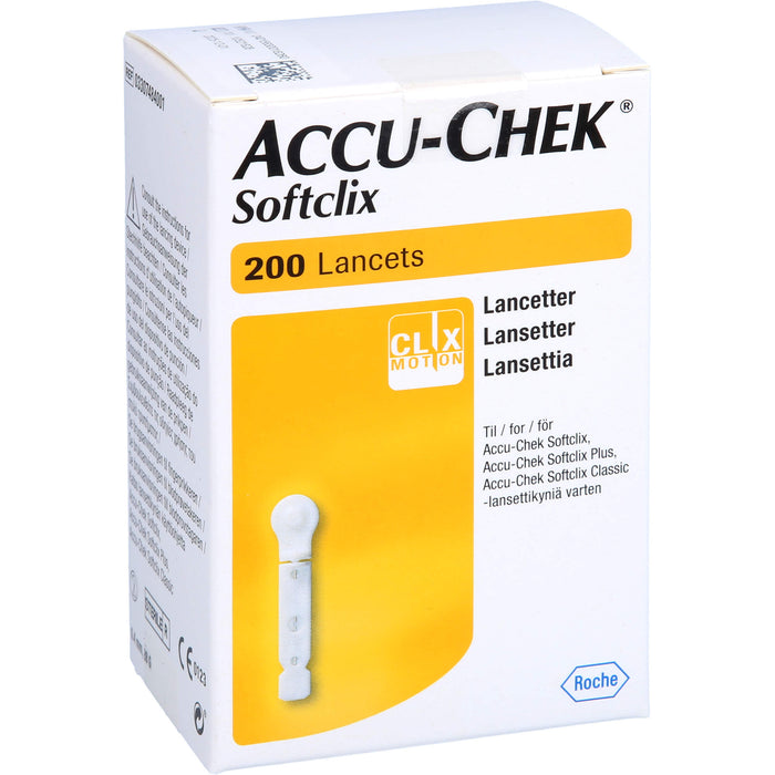 ACCU CHEK Softclix Lancets, 200 St LAN