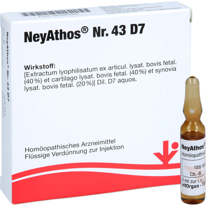 NeyAthos Nr. 43 D7 Amp., 5X2 ml AMP