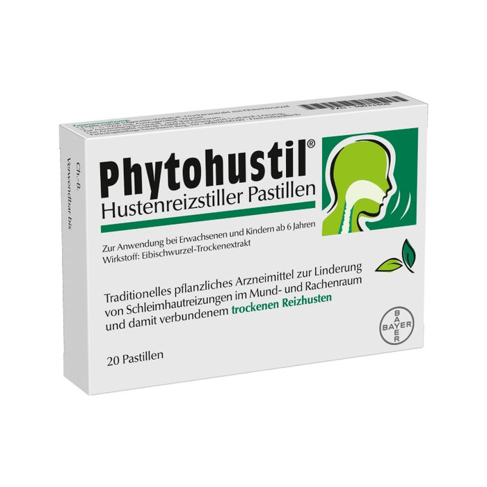 Phytohustil Hustenreizstiller Pastillen, 20 St. Pastillen