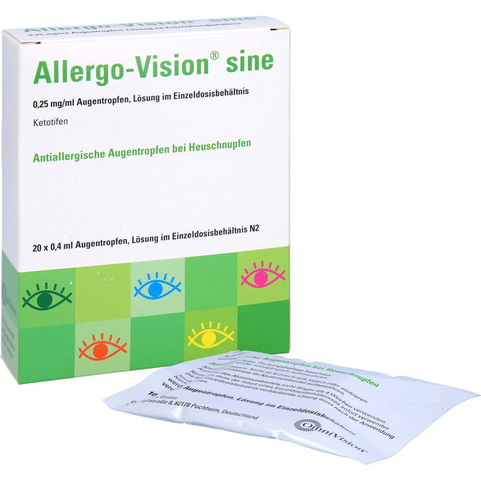 Allergo-Vision sine 0,25 mg/ml Augentropfen, 20 St. Ampullen