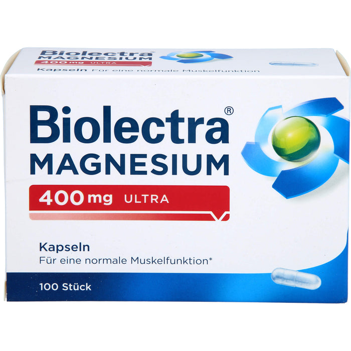 Biolectra Magnesium 400 mg ultra Kapseln, 100 pcs. Capsules
