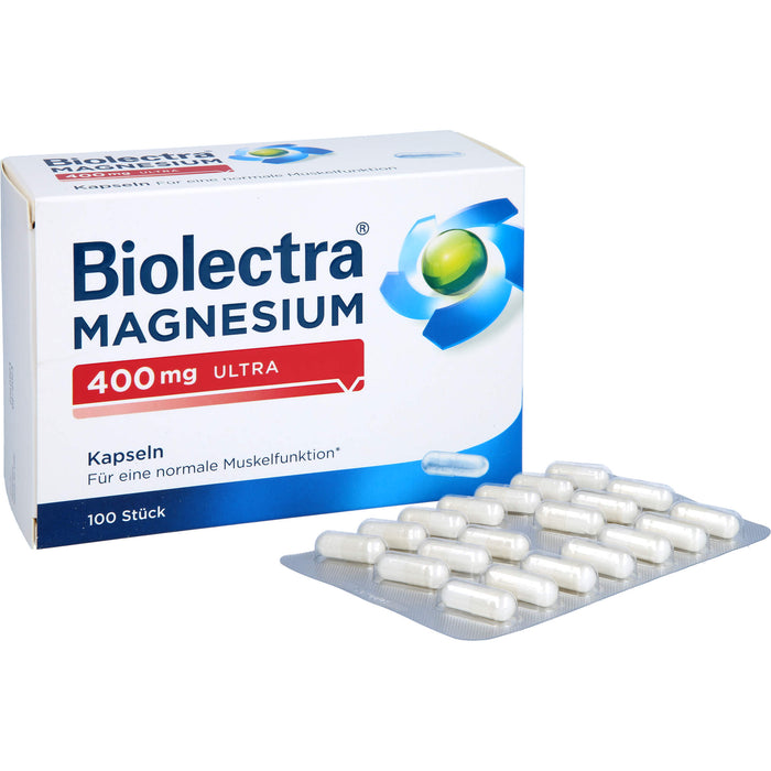 Biolectra Magnesium 400 mg ultra Kapseln, 100 pcs. Capsules