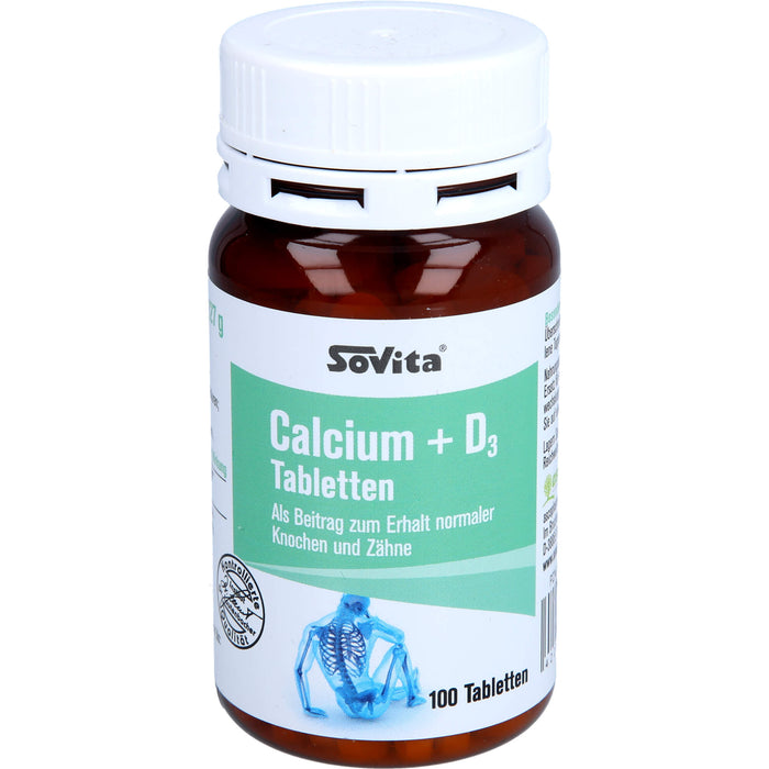 Sovita care Calcium + D3 Tabletten, 100 St TAB