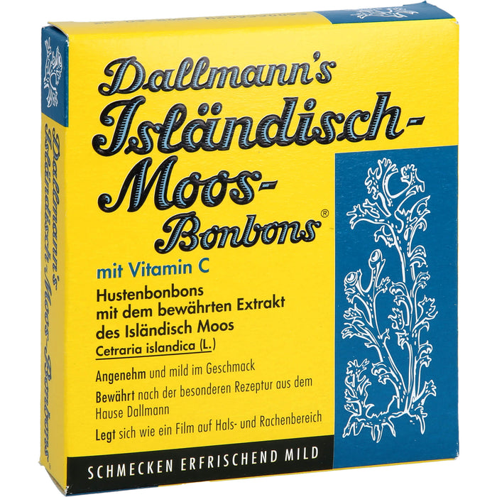 Dallmann's Isländisch-Moos-Bonbons, 20 pcs. Candies