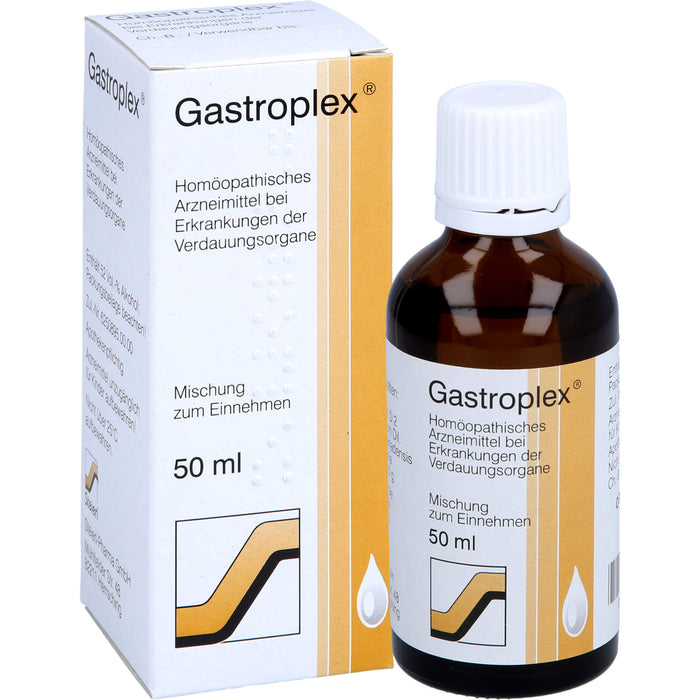 Gastroplex Mischung bei Erkrankungen der Verdauungsorgane, 50 ml Lösung