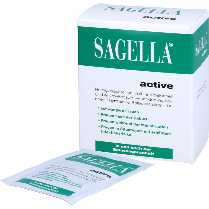 Sagella active, 10 St. Tücher