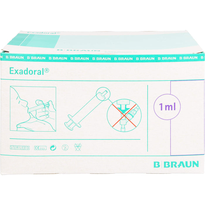 Exadoral B. Braun Orale Spritze 1ml, 100 St SRI