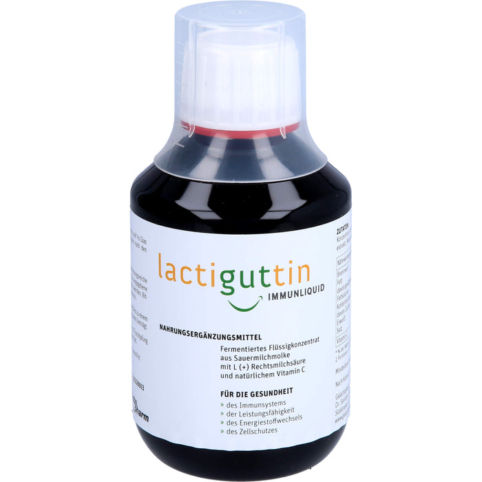 Lactiguttin Immunliquid fermentiertes Flüssigkeitskonzentrat aus Sauermilchmolke, 200 ml Lösung