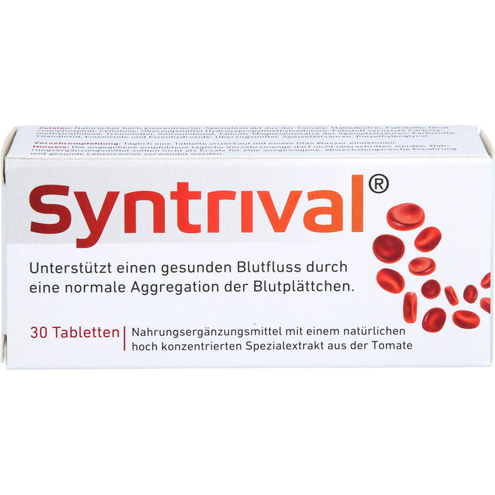 Syntrival unterstützt einen gesunden Blutfluss Tabletten, 30 St. Tabletten