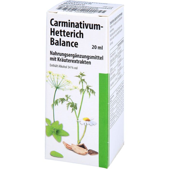 Carminativum-Hetterich Balance Tropfen, 20 ml Lösung