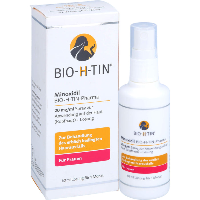 BIO-H-TIN Minoxidil Spray, 60 ml Lösung