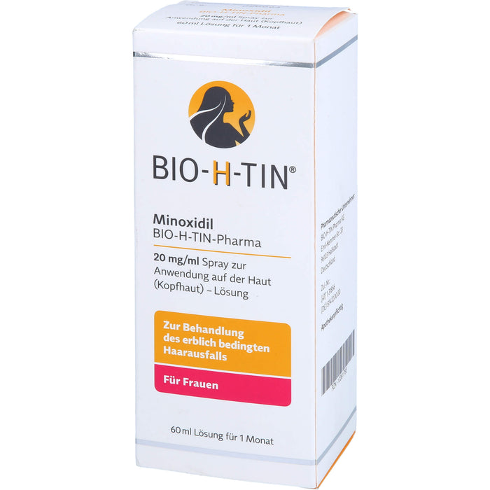 BIO-H-TIN Minoxidil Spray, 60 ml Lösung