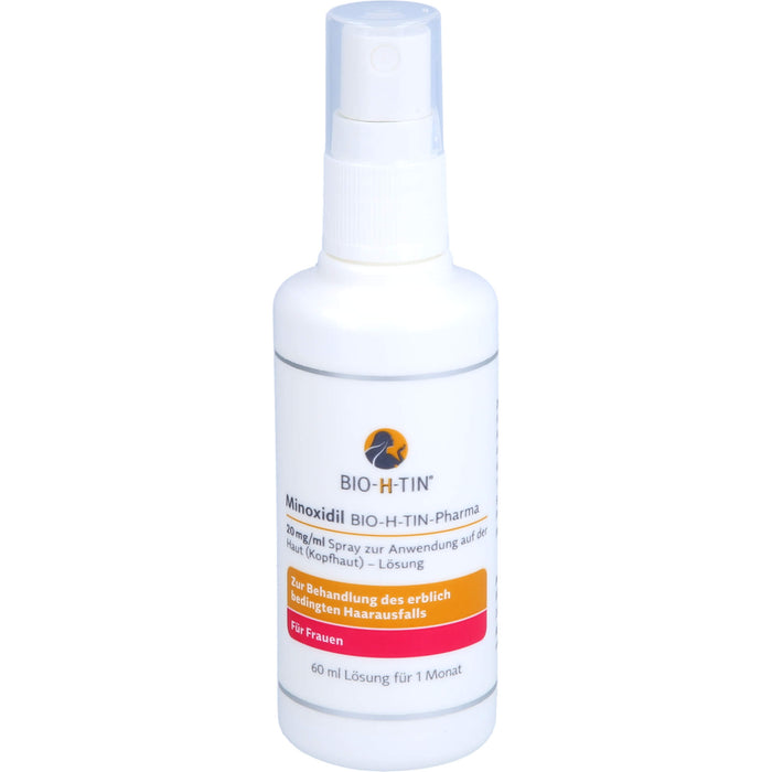 BIO-H-TIN Minoxidil Spray, 60 ml Lösung