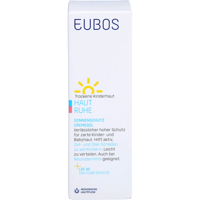 EUBOS Haut Ruhe Sonnenschutz Cremegel LSF 30 + UVA, 50 ml Gel