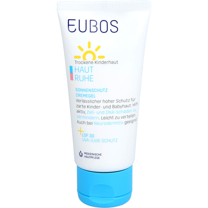 EUBOS Haut Ruhe Sonnenschutz Cremegel LSF 30 + UVA, 50 ml Gel