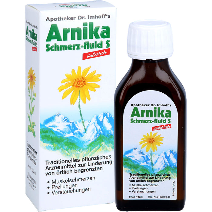 Apotheker Dr. Imhoffs Arnika Schmerz-fluid S, 100 ml Lösung