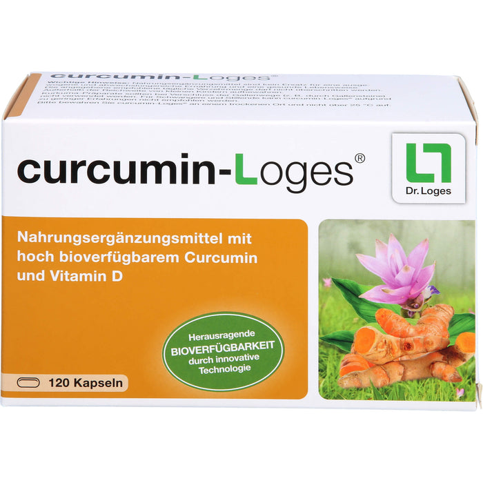 curcumin-Loges Kapseln, 120 St., 120 St. Kapseln