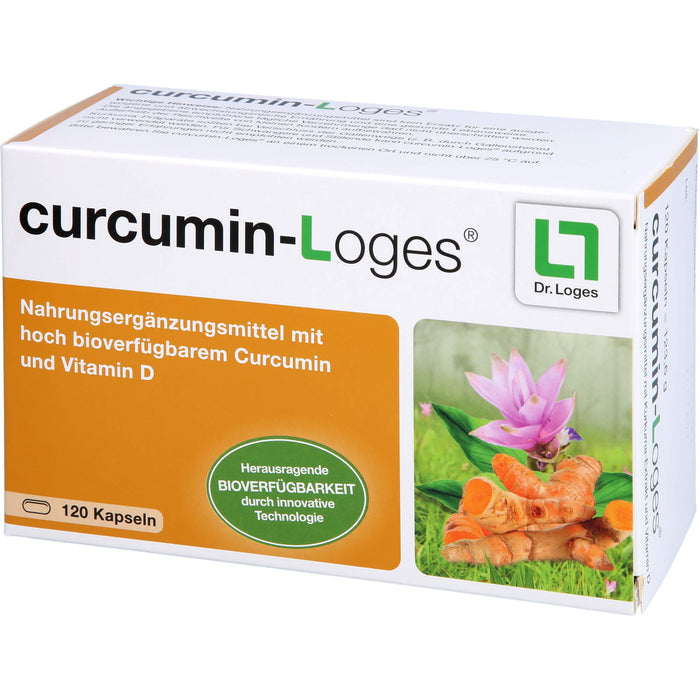 curcumin-Loges Kapseln, 120 St., 120 St. Kapseln