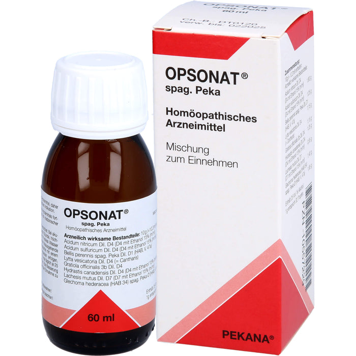 OPSONAT spag. Peka Mischung, 60 ml Lösung