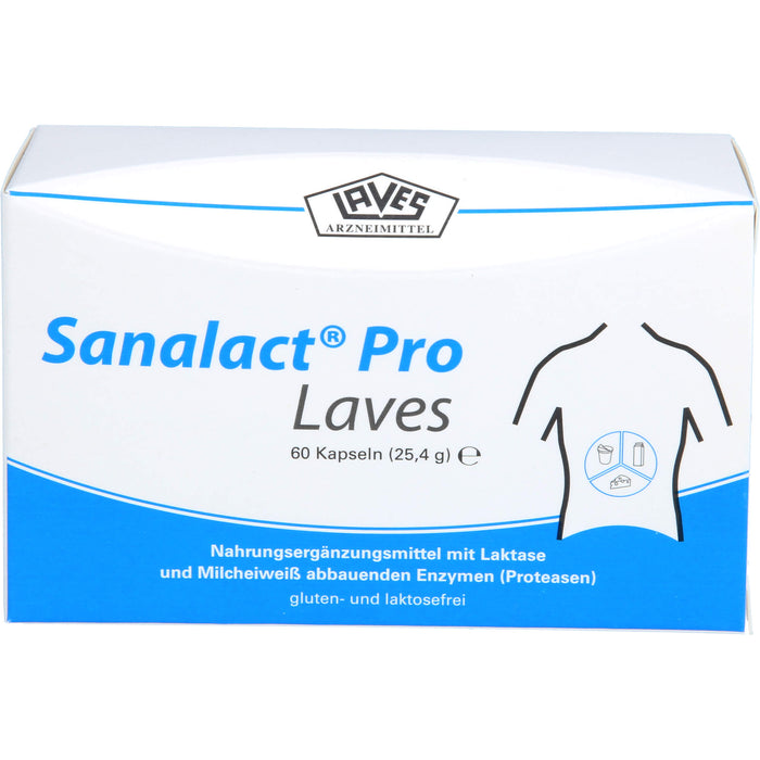 Sanalact Pro Laves Kapseln, 60 St. Kapseln