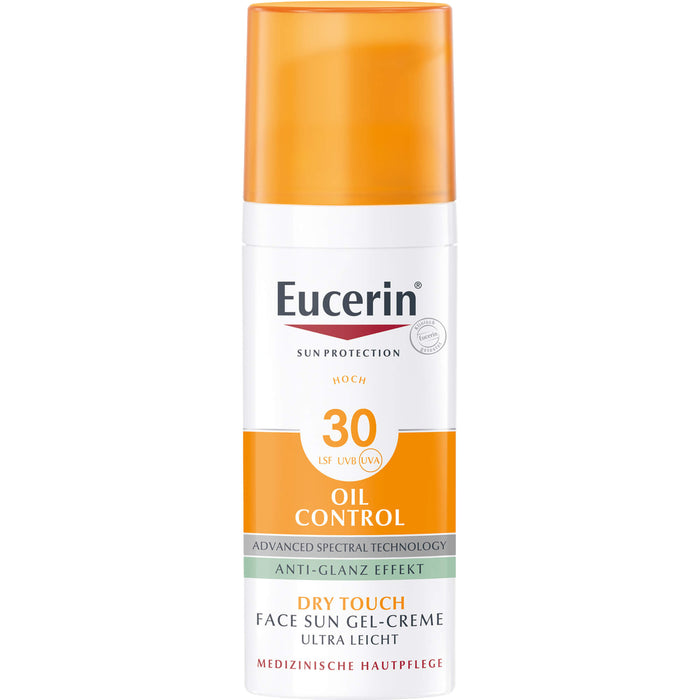 Eucerin Oil Control Face Sun Gel-Creme LSF 30, 50 ml Creme