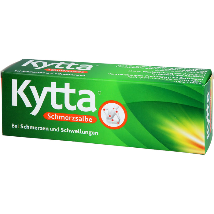 Kytta Schmerzsalbe gegen akute Rückenschmerzen, 100 g Creme