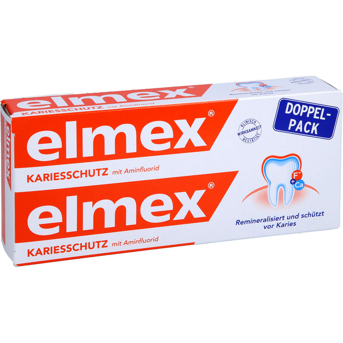 elmex Zahnpasta Doppelpack, 150 ml Zahncreme