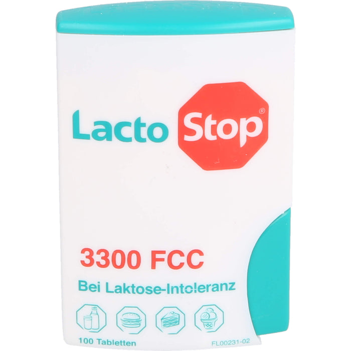 LactoStop 3300 FCC Tabletten bei Lactose-Intoleranz, 200 St. Tabletten