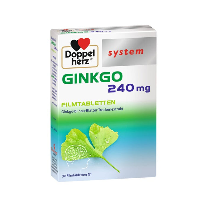 Doppelherz system Ginkgo 240 mg Tabletten, 30 St. Tabletten