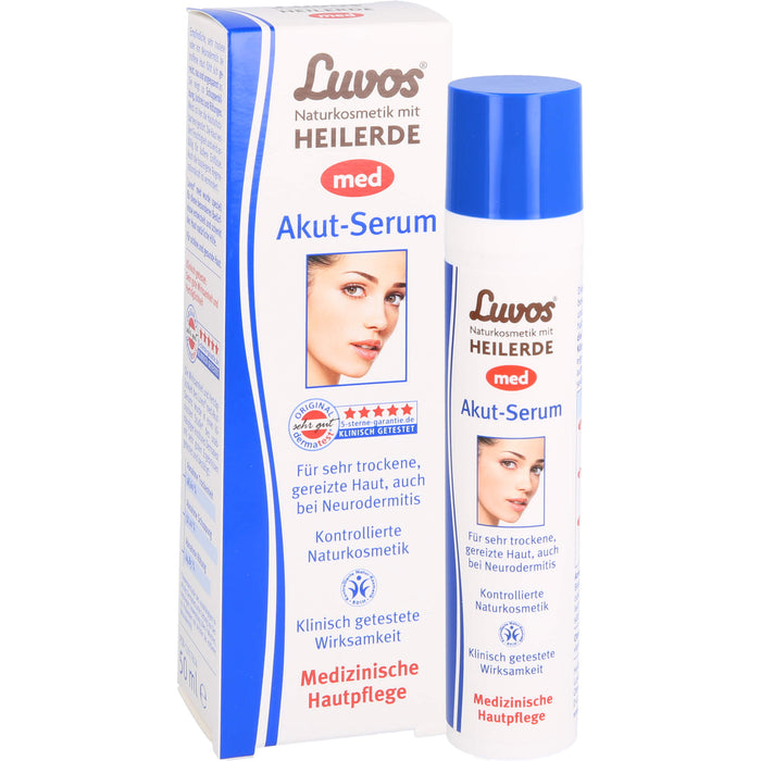 Luvos Naturkosmetik med Akut-Serum, 50 ml Lösung