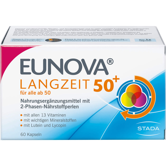 EUNOVA Langzeit 50+ Kapseln, 60 St. Kapseln