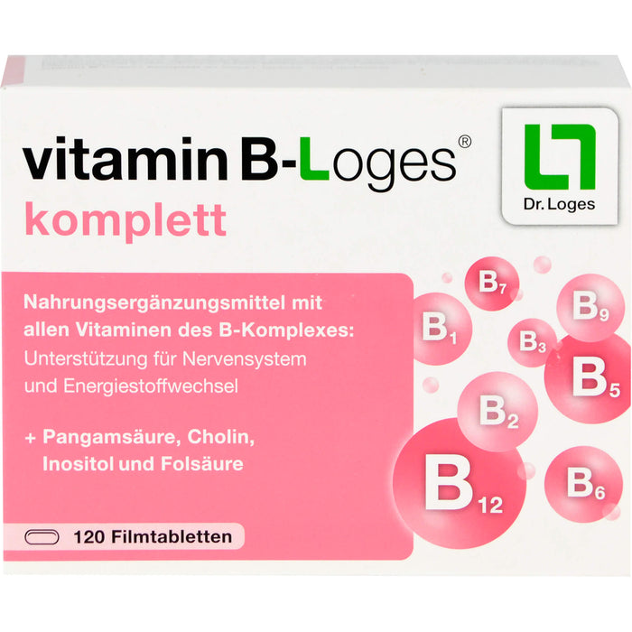 vitamin B-Loges komplett Tabletten, 120 St., 120 St. Tabletten