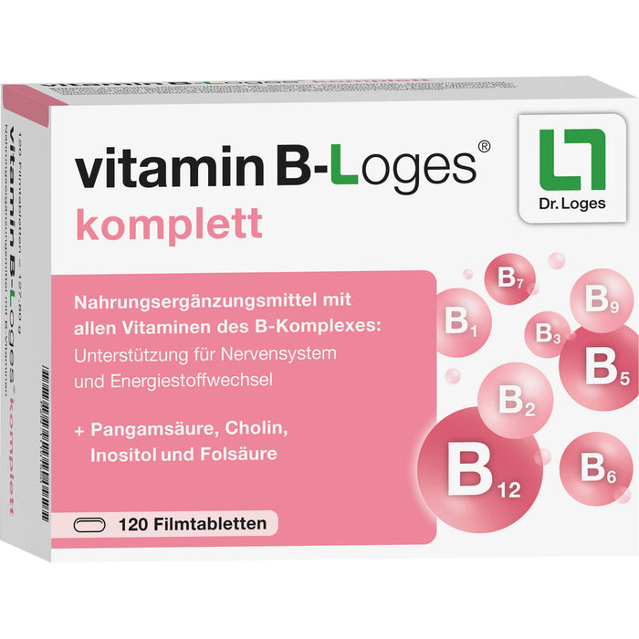 vitamin B-Loges komplett Tabletten, 120 St., 120 St. Tabletten