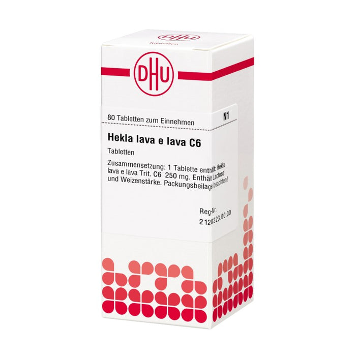 Hekla lava e lava C6 DHU Tabletten, 80 St. Tabletten