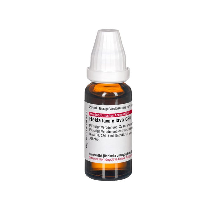 Hekla lava e lava C30 DHU Dilution, 20 ml Lösung