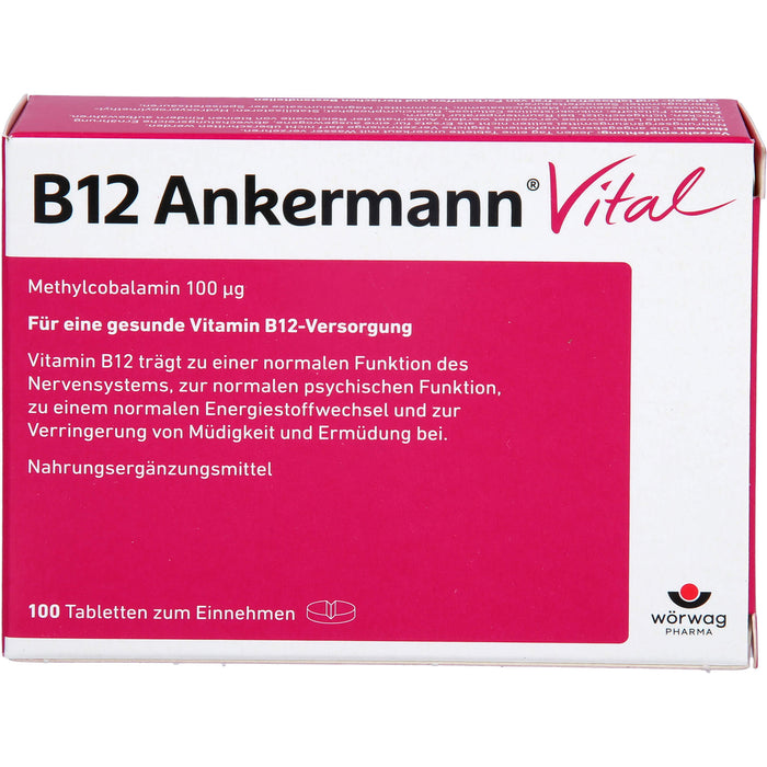 B12 Ankermann® Vital, 100 St. Tabletten