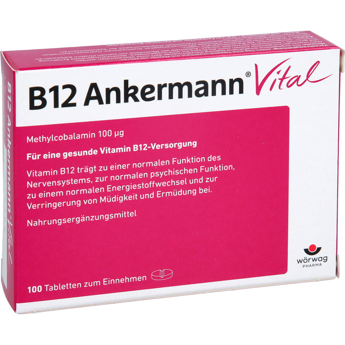 B12 Ankermann® Vital, 100 St. Tabletten