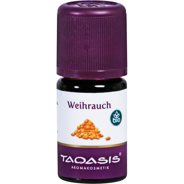 TAOASIS Weihrauch indisch bio 100 % Naturduft, 5 ml Öl