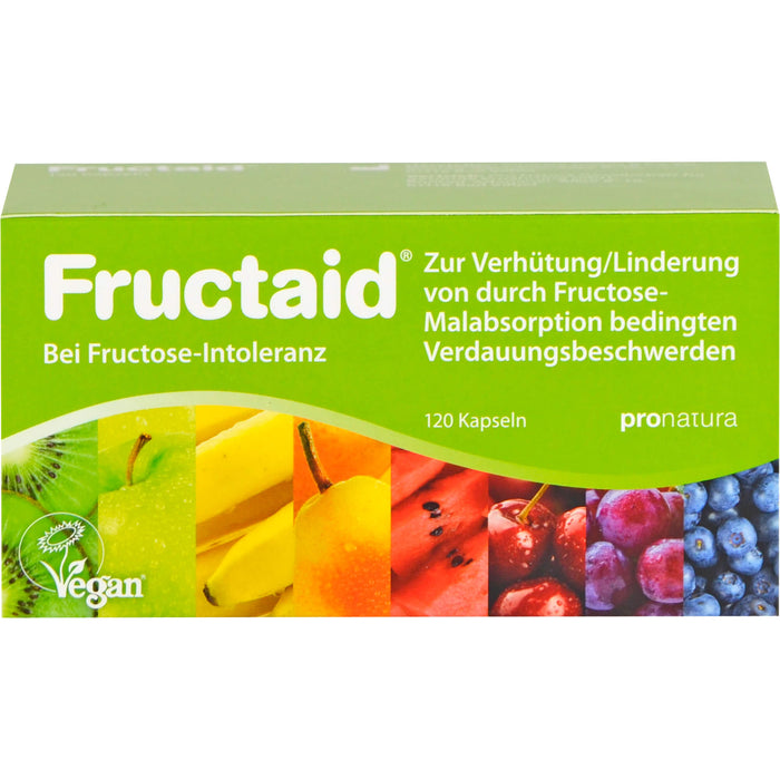 Fructaid Kapseln bei Fructose-Intoleranz, 120 St. Kapseln