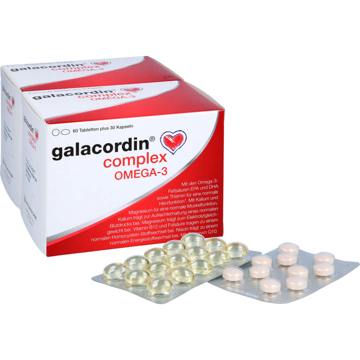 galacordin Complex Omega-3 Tabletten und Kapseln, 120 St. Tabletten