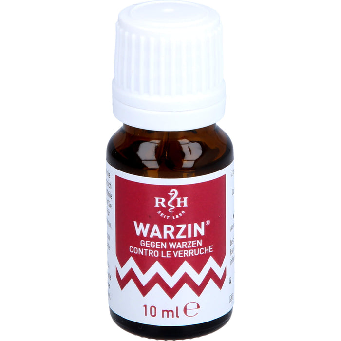 RÖSCH & HANDEL Warzin Tinktur gegen Warzen, 10 ml Lösung