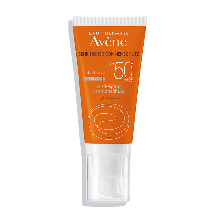 Avène SunSitive Anti-Aging Sonnenschutz SPF50+, 50 ml Lösung