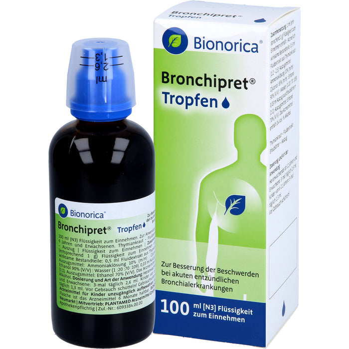 Bronchipret Tropfen, 100 ml Solution