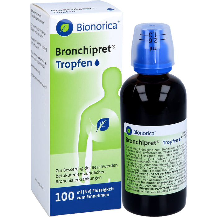 Bronchipret Tropfen, 100 ml Solution