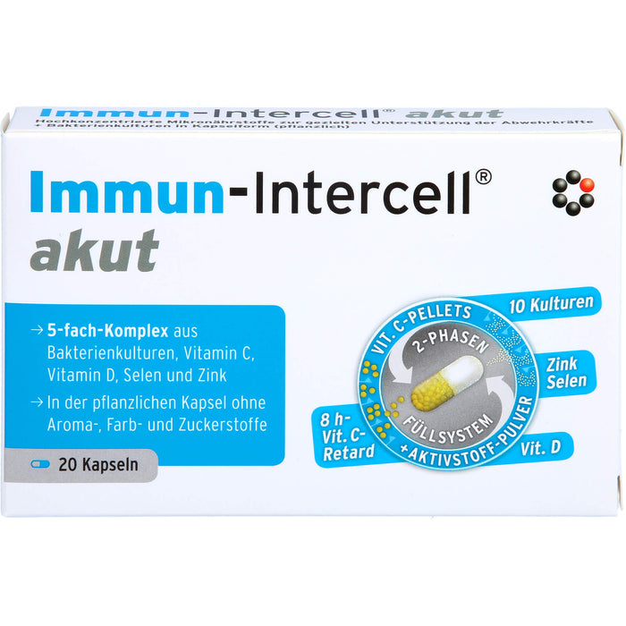 Immun-Intercell akut Kapseln, 20 St. Kapseln