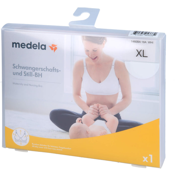 Medela Schwangerschafts- und Still BH XL weiß, 1 St