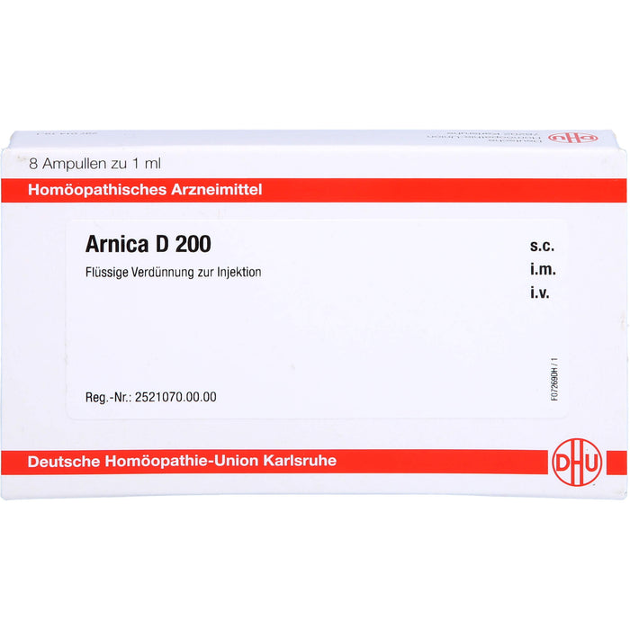 DHU Arnica D200 Ampullen, 8 St. Ampullen