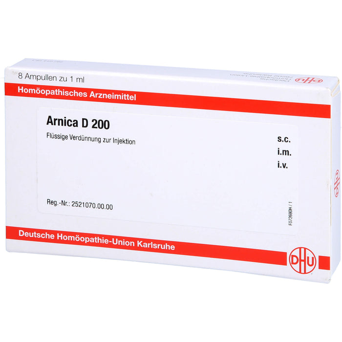 DHU Arnica D200 Ampullen, 8 St. Ampullen