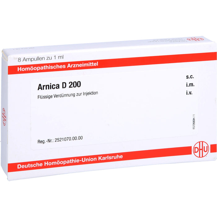 DHU Arnica D200 Ampullen, 8 St. Ampullen