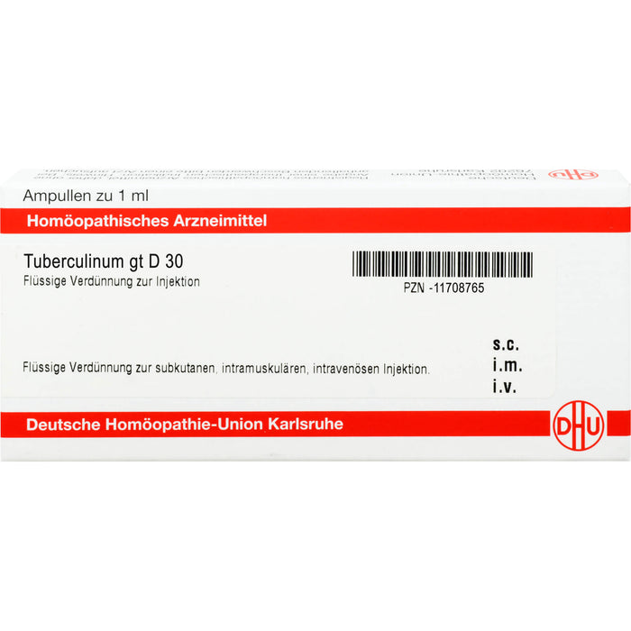 Tuberculinum GT D30 DHU Ampullen, 8 St. Ampullen